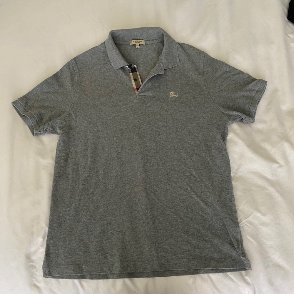 BURBERRY BUTTON POLO SHIRT